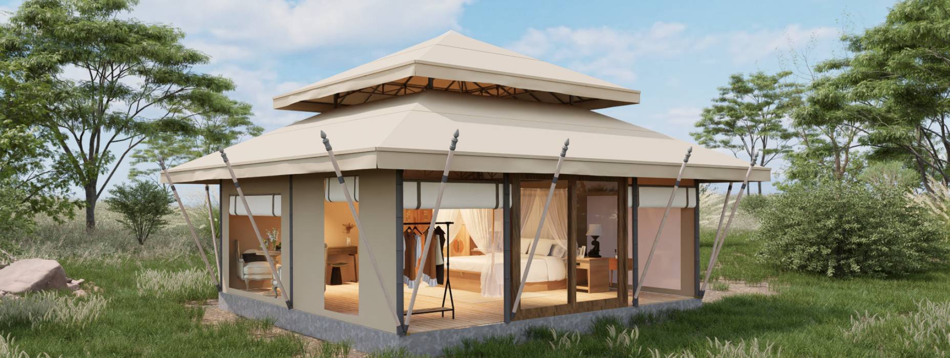 东阿县户外野奢帐篷